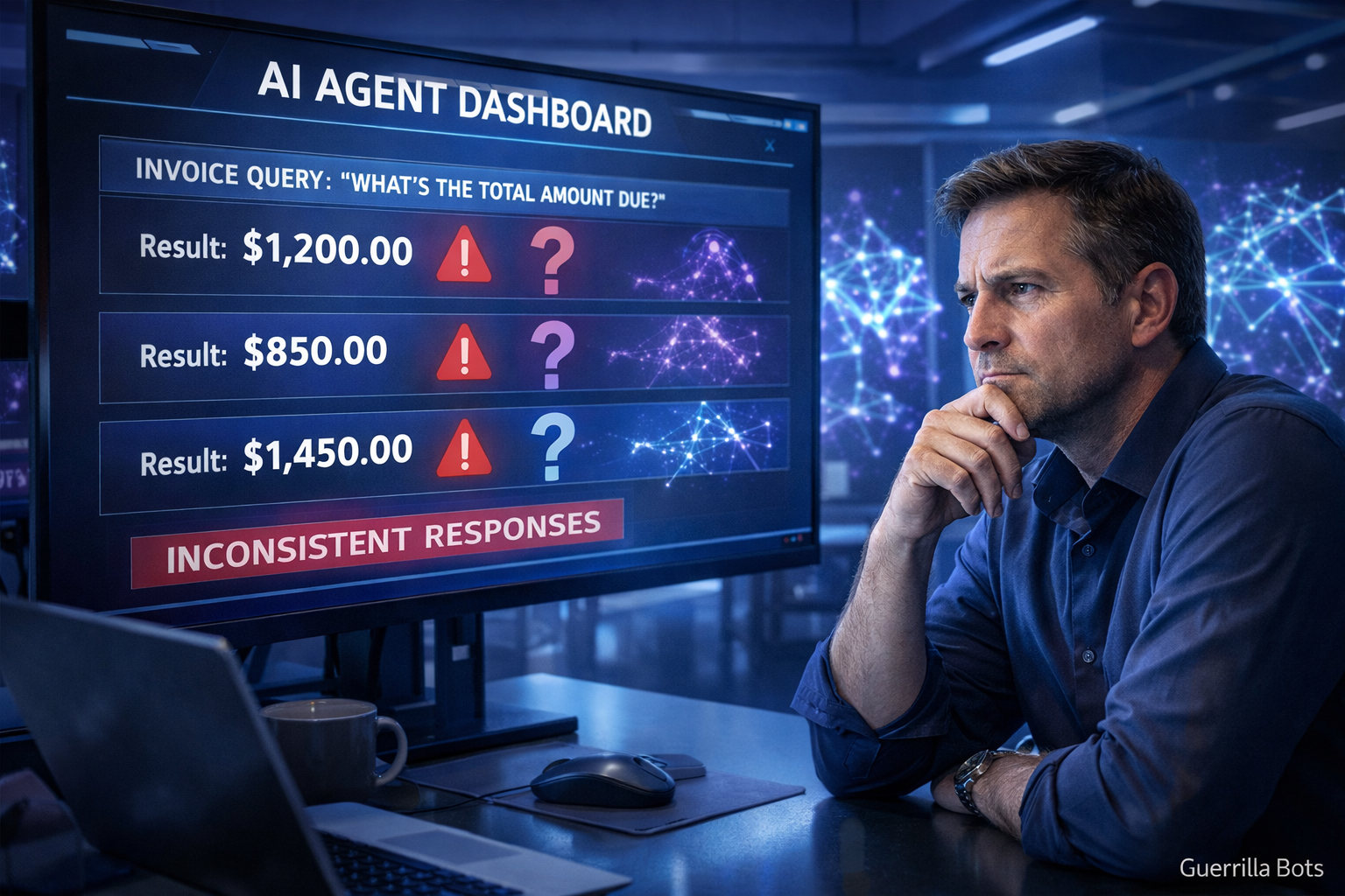 AI agents — powerful for ambiguity, wrong tool for structured ops